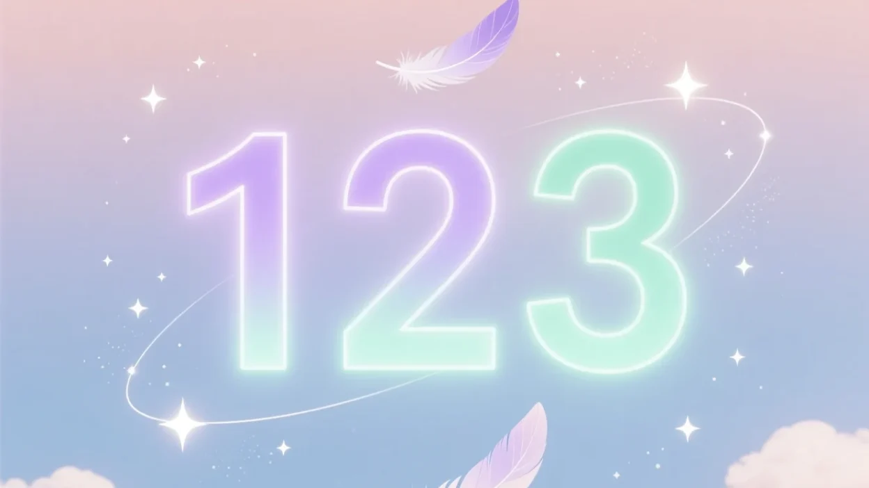 123 angel number meaning