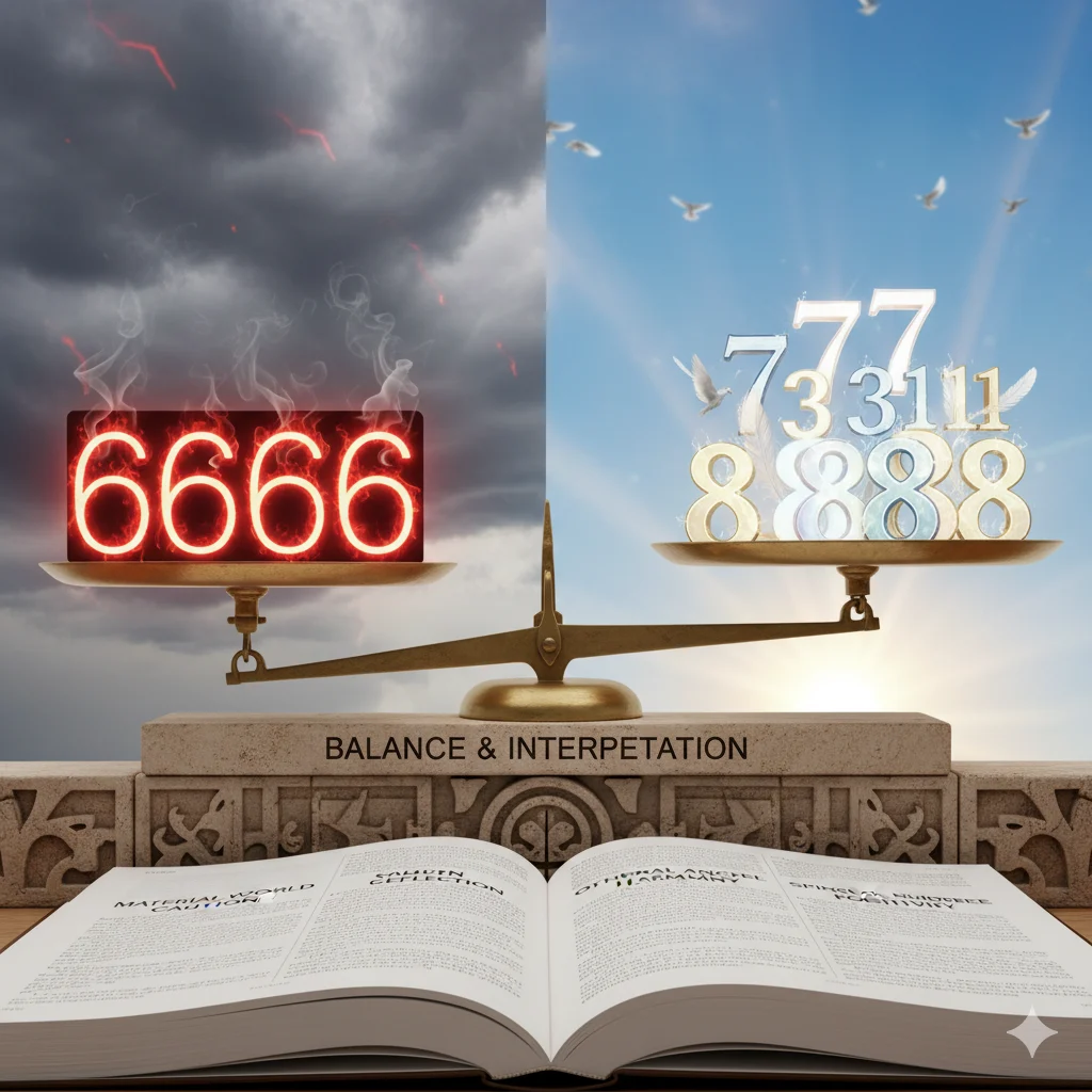 6666 vs. Other Angel Numbers