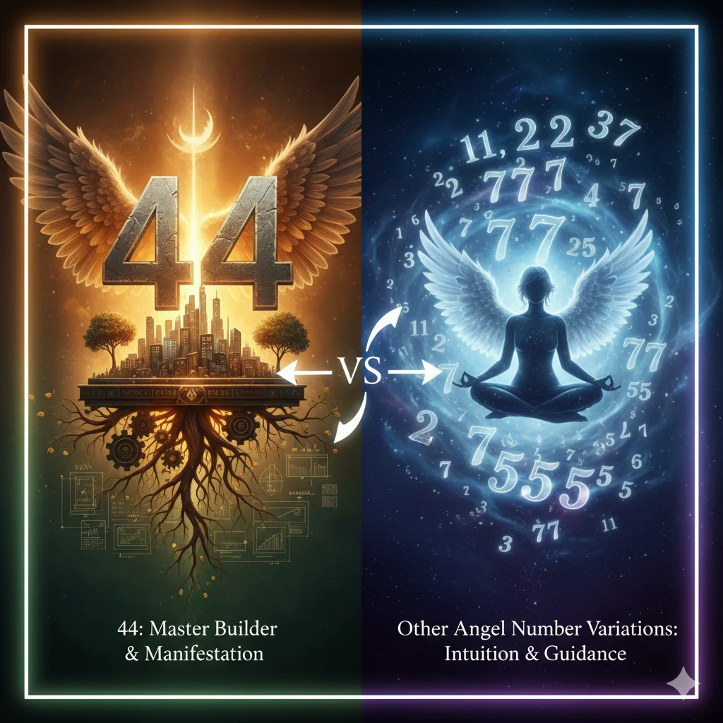 44 vs. Other Angel Number Variations