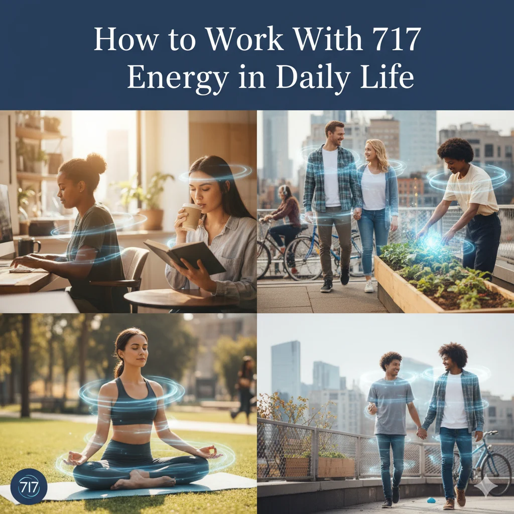 How to Work With 717 Energy in Daily Life