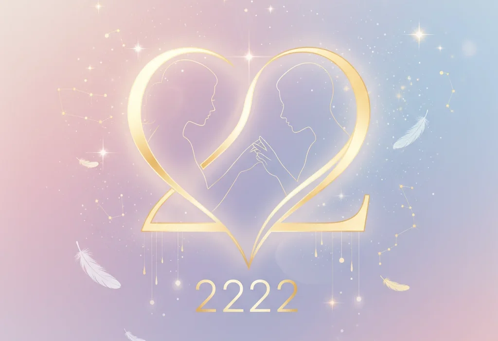 222 angel number meaning twin flame