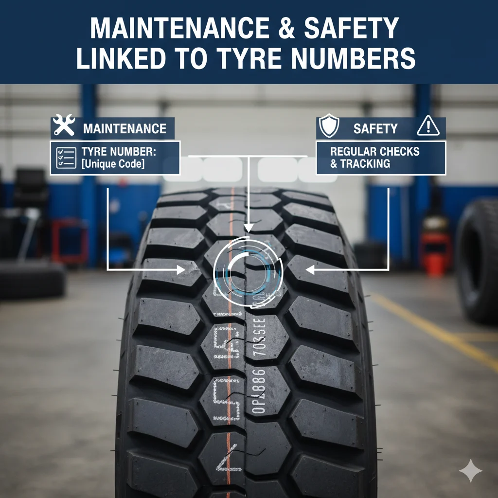 Maintenance & Safety Linked to Tyre Numbers