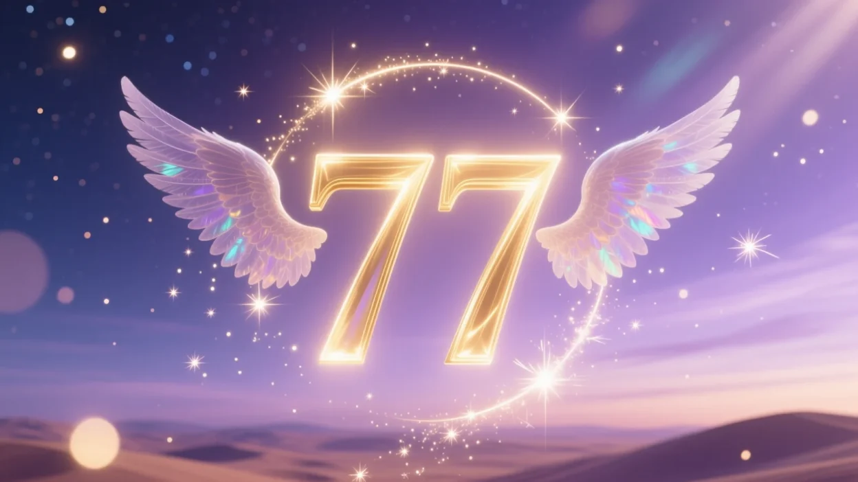 77 angel number meaning