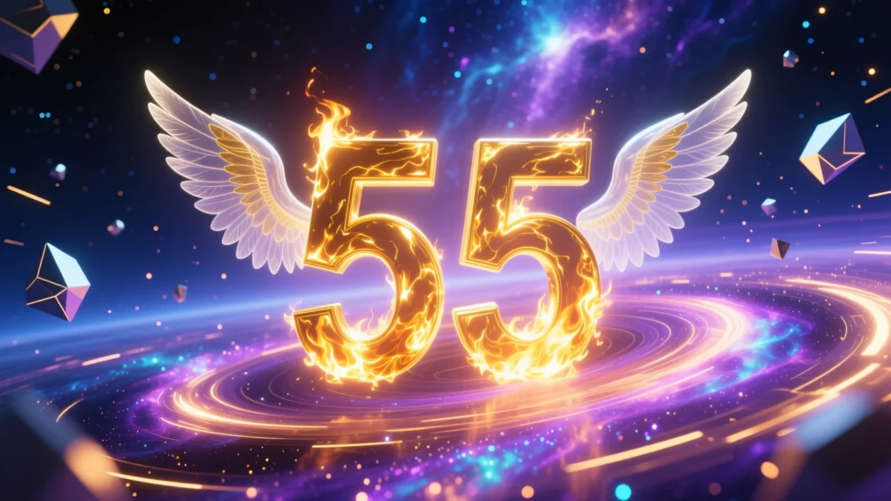 55 angel number meaning