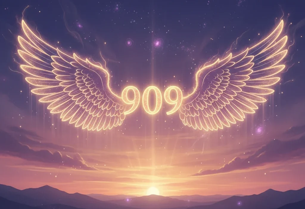909 angel number meaning
