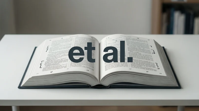 what does et al mean in apa